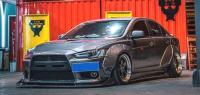 Расширение Liberty Walk на Mitsubishi Lancer 10 2007-2016 ABS полный комплект