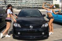 Бампер передний Mugen RR Honda Civic 8 2006-2012 PP