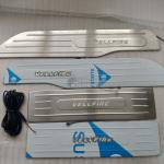 Светодиодные накладки на пороги Toyota Vellfire 2008-2014