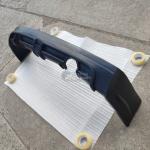 Юбка заднего бампера Honda Civic 2006-2012 с раздвоенным выхлопом Mugen RR ABS.