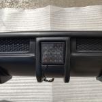 Юбка заднего бампера Honda Accord 8 2008-2013 CU ABS