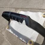 Юбка заднего бампера Honda Accord 8 2008-2013 CU ABS