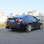 Юбка заднего бампера Honda Accord 8 2008-2013 CU ABS