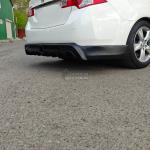 Юбка заднего бампера Honda Accord 8 2008-2013 CU ABS