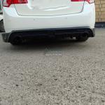 Юбка заднего бампера Honda Accord 8 2008-2013 CU ABS