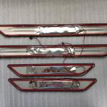 Светодиодные накладки на пороги Toyota Camry 2006-2011
