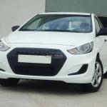 Hyundai Solaris 2010-2014 ABS.Решетка радиатора (Маска).