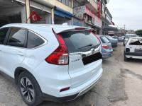 Honda CR-V 2012-2017 спойлер на крышку багажника черный глянец с удлинителем под стоп