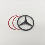 Эмблема Mercedes-Benz на багажник 82 мм A1768170016 Черный глянец