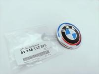 Эмблема на капот и багажник 50th anniversary BMW 72 мм 10333410 8132375