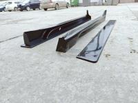 Пороги боковые Varis Big (большие) на Mitsubishi Lancer 10 2007-2016 ABS