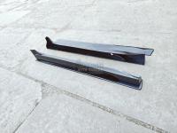 Пороги боковые Varis Big (большие) на Mitsubishi Lancer 10 2007-2016 ABS