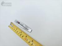 Шильдик с клеевой основой M power Motorsport BMW 3D 99*18 мм