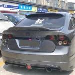 Honda Civic 8 2006-2012 седан спойлер Ducktail на багажник