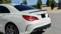 Mercedes-Benz W117 2013-2019 спойлер на крышку багажника черный глянец