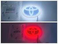 Эмблема Toyota под стеклом на решетку distronic Led 92806-no 120 120*82 мм