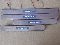 Светодиодные накладки на пороги Great Wall hover H6