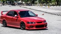 Спойлер высокий трехсоставной в стиле Mugen на Honda Accord 6
