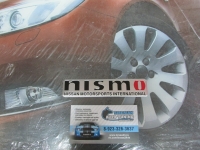 Алюминиевый Шильдик с клеевой основой Nismo Nissan 120*26 мм