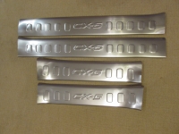 Накладки на внутренние дверные пороги Mazda CX-5 2012+