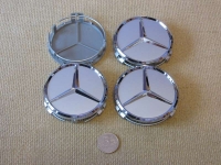 Ступичные колпачки для автомобилей  Mercedes-benz белые
