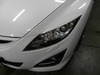 Реснички на фары Mazda 6 2 поколение с 2007-2012