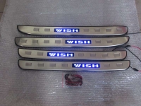 Светодиодные накладки на пороги Toyota Wish 2009-2015