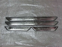 Накладки на пороги Nissan X-trail c 2007-2013