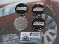 Ступичные колпачки BBS (черно-сереб)