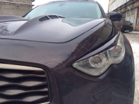 реснички на фары для Infiniti FX30,35,37,50 (2009+)