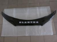 Дефлектор капота (Мухобойка) на HYUNDAI ELANTRA IV 2006-2010г