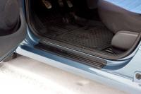 Накладки на внутренние пороги дверей Renault Logan 2010-2013