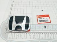 Черная эмблема Type R H для автомобилей Honda 75700-S5T-E01 123*99