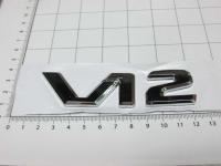 Шильдик с клеевой основой V12 на крыло для Mercedes-Benz A140 817 36 15