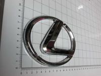 Эмблема шильдик логотип Lexus с клеевой основой 140х100 мм