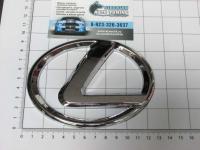 Эмблема шильдик логотип Lexus с клеевой основой 125х90 мм