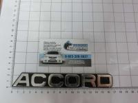 Эмблема шильдик Accord для автомобилей Honda на багажник 75722-SV4-000
