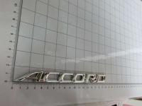 Эмблема шильдик Accord надпись на багажник Honda 180*18мм 75722-S84-A00 / 75722-SDA-A00