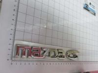 Эмблема шильдик Mazda 6 на багажник большая 210 х 37 м
