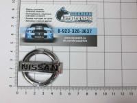 Эмблема шильдик логотип Nissan на руль 50 х 44 мм