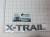 Эмблема шильдик X-Trail на багажник 200 х 30 мм