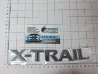 Эмблема шильдик X-Trail на багажник 200 х 30 мм
