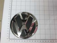 Эмблема шильдик логотип Volkswagen на багажник 110 мм 5ND853631