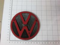 Эмблема шильдик логотип Volkswagen на багажник 110 мм 5ND853631