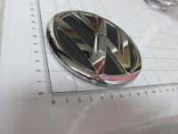 Эмблема шильдик логотип Volkswagen на багажник 110 мм 5ND853631