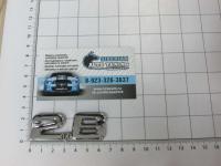 Эмблема шильдик 2.6 на багажник Audi 65*23