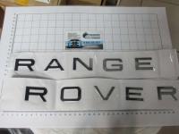 Надпись на капот или багажник Range Rover хром 475*30 мм